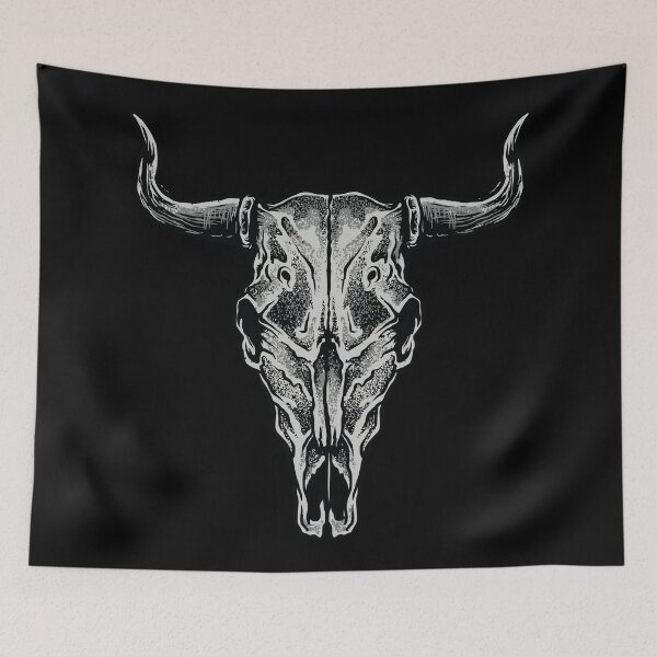 Item preview, bull skull designed and sold by czarnyfeniks.
