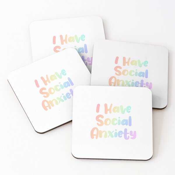 Item preview, I Have Social Anxiety  designed and sold by CreativelyTaz.
