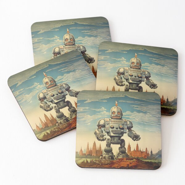 Item preview, Big sad robot designed and sold by Robots-Retros.