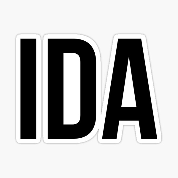 Vista previa del artículo con la obra «Etiqueta con el nombre de Ida», diseñado y vendido por Sunwang.