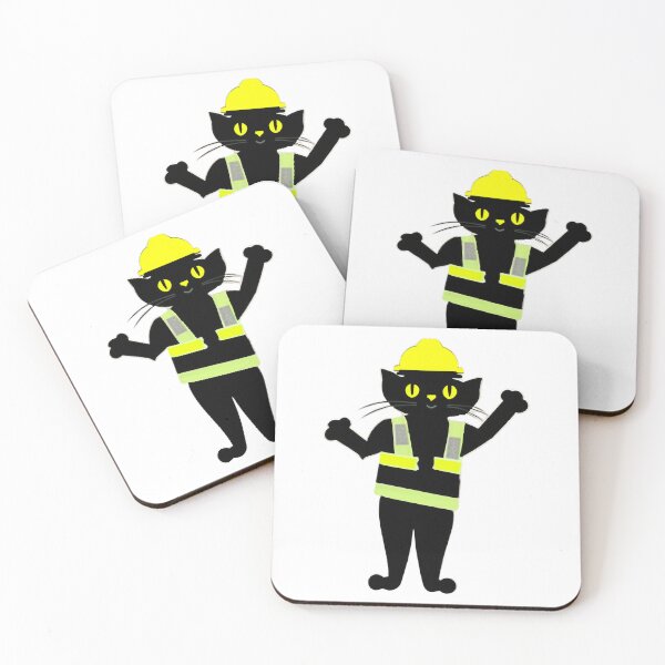 Item preview, catswithhardhats ... designed and sold by adapiarano.