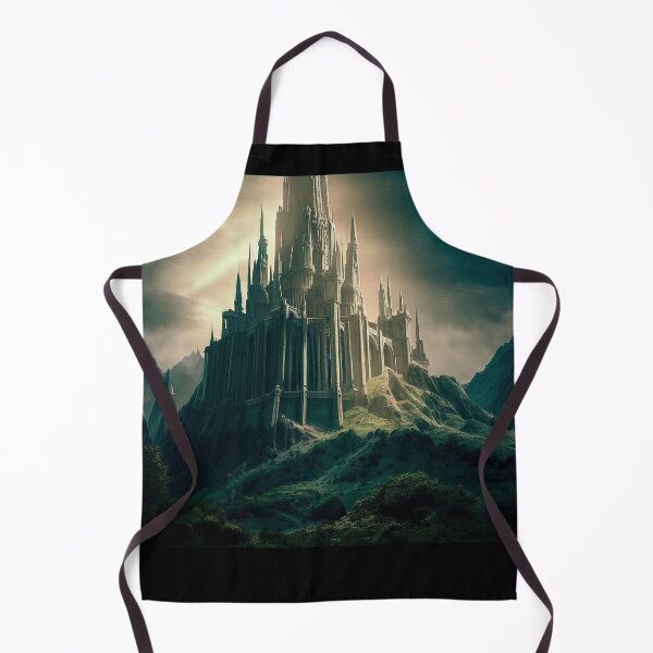 Item preview, Fantasy castle with high towers and pinnacles on a mountain designed and sold by Alemis.