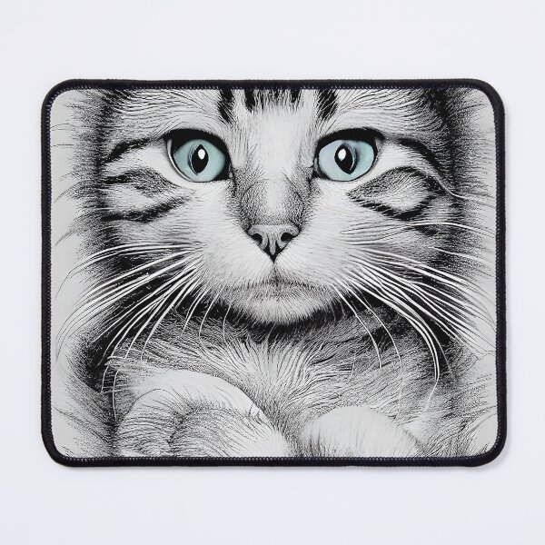 Item preview, cat with blue eyes designed and sold by ViktorVigo.