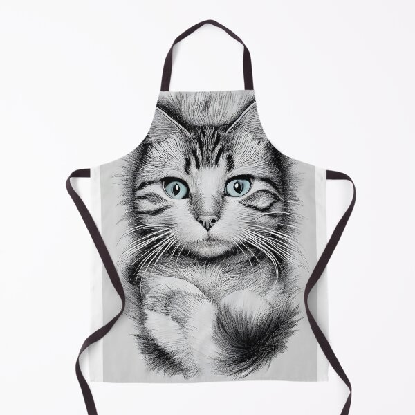 Item preview, cat with blue eyes designed and sold by ViktorVigo.
