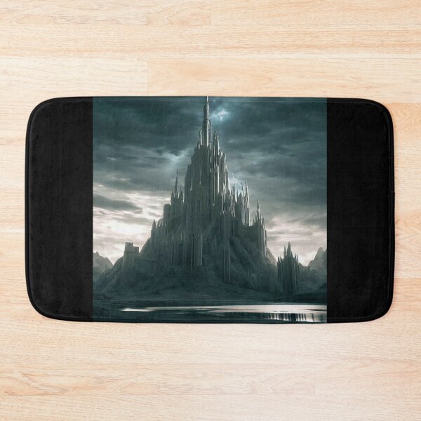 Item preview, Fantasy castle upon a lake with high towers and pinnacles designed and sold by Alemis.