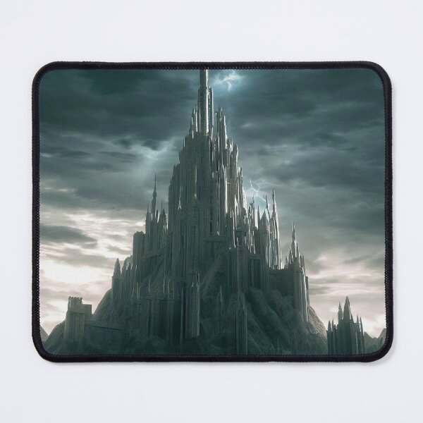 Item preview, Fantasy castle upon a lake with high towers and pinnacles designed and sold by Alemis.