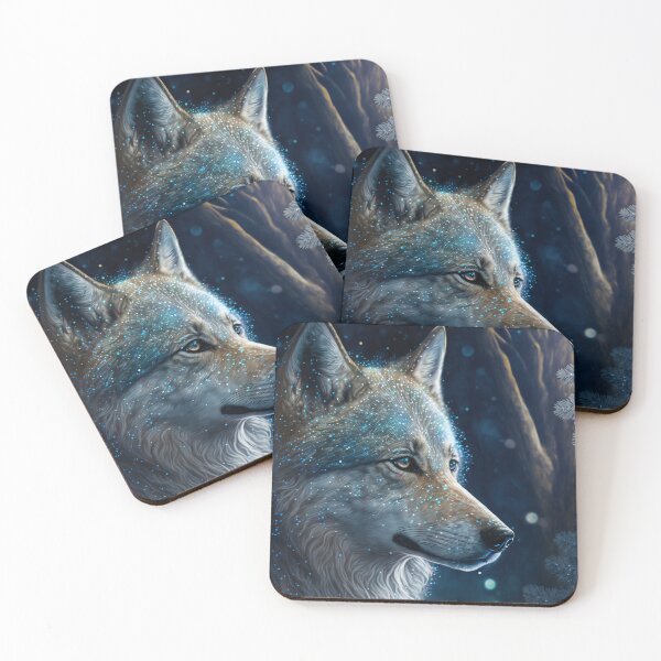 Item preview, Fantasy Wolf in the Forest - Magical In The Darkness  designed and sold by madtoyman.