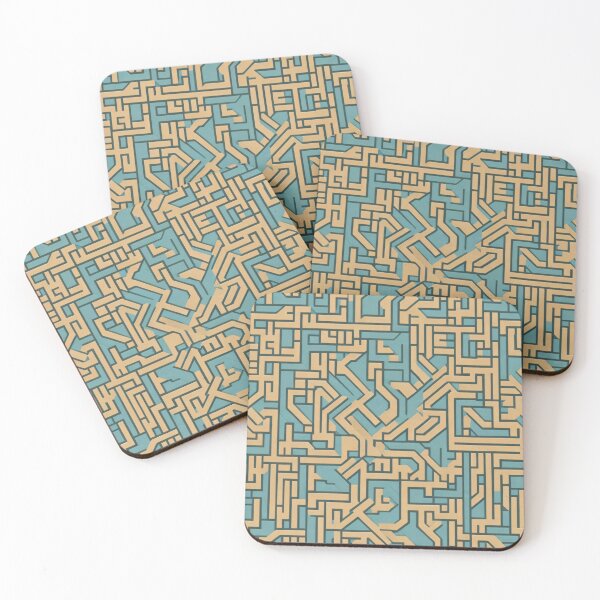 Item preview, Maze Versatile Tiling Pattern - Navigate Your Creativity with Intricate Designs designed and sold by cocomikozza.