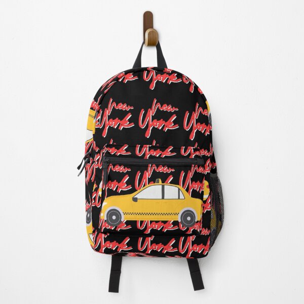 Item preview, New York Yellow Cab Aesthetic Art Piece - Red designed and sold by PunjabanJatti.
