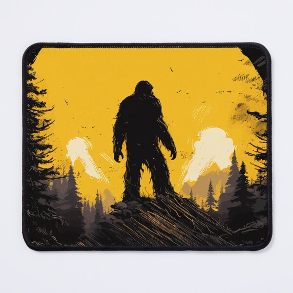 Item preview, Bigfoot Sasquatch in the forest designed and sold by NBazilenco.