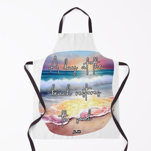 Item preview, Beach Quotes 12 - "A Day At The Beach Restores The Soul" designed and sold by Jenson Major.
