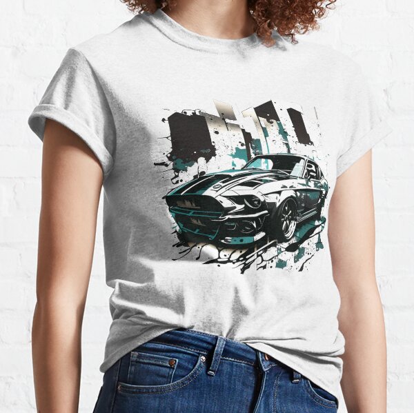 Ford Mustang Shelby Gt500 T Shirts for Sale Redbubble