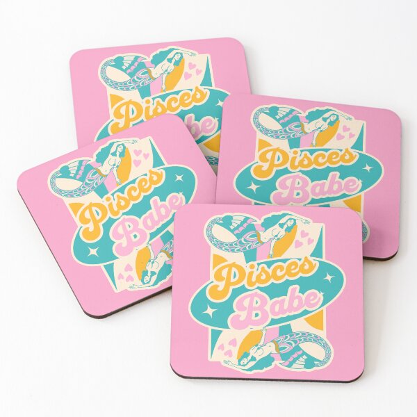 Item preview, Pisces Babe Groovy Astrology Pisces Zodiac Sign designed and sold by EndlessDoodles.