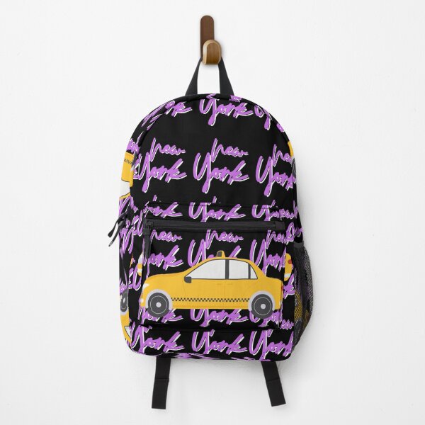 Item preview, New York Yellow Cab Aesthetic Art Piece - Magenta designed and sold by PunjabanJatti.