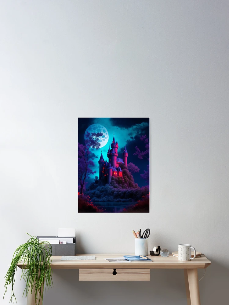 Thumbnail 2 of 3, Poster, Vampire Castle designed and sold by Rothnaric.
