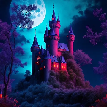 Artwork thumbnail, Vampire Castle by Rothnaric