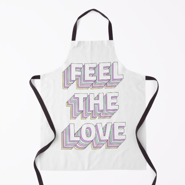 Item preview, Feel the love positive colorful quote  designed and sold by Loveartse.