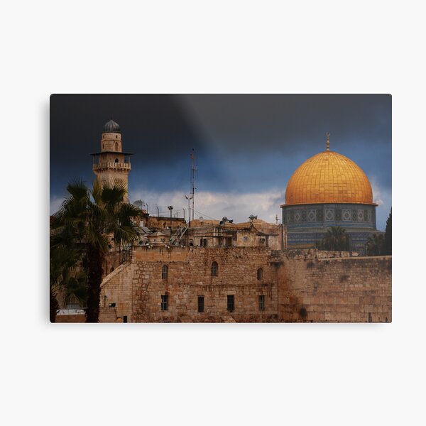 Dome of the Rock Metal Print
