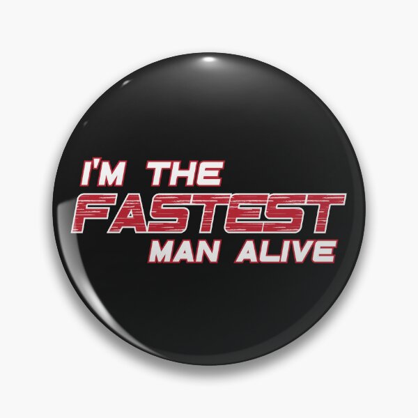 Item preview, Fastest Man Alive designed and sold by Cine Store Merch.
