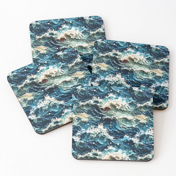 Item preview, patterns embodying summer waves designed and sold by treasure-vi.