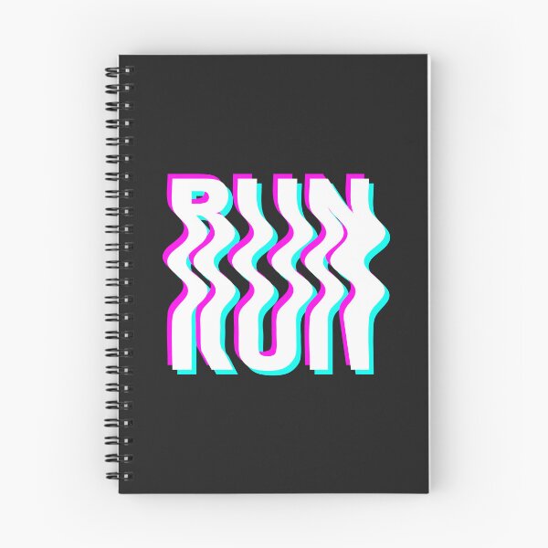 Item preview, Glitch blurry inscription RUN designed and sold by polinmr.