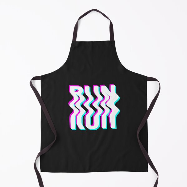 Item preview, Glitch blurry inscription RUN designed and sold by polinmr.