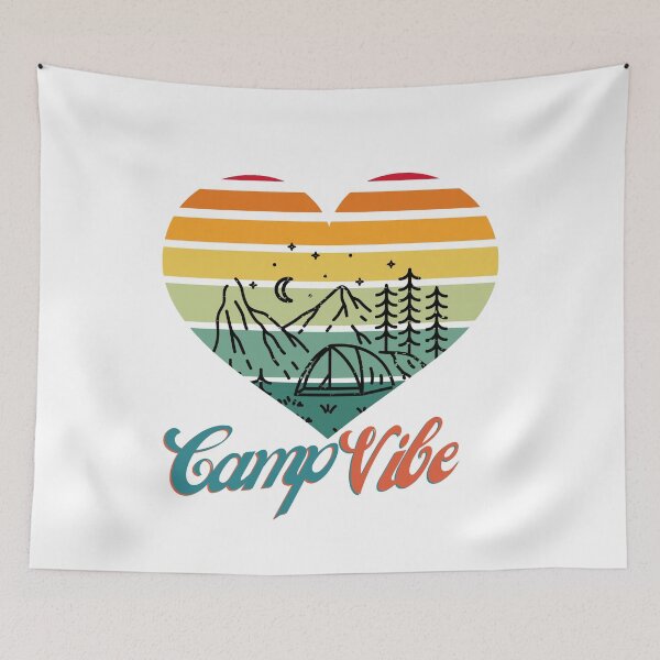 Item preview, Camp Vibe Retro Style designed and sold by Tobiasz Pietruska.
