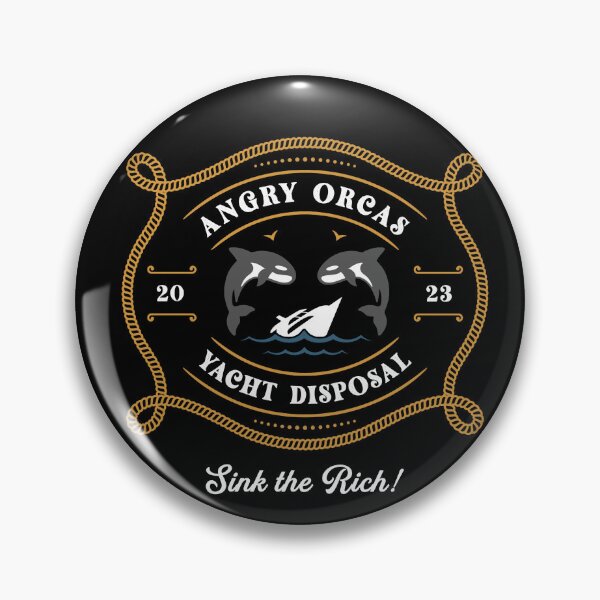Item preview, Angy Orcas Yacht Disposal designed and sold by ninthstreet.