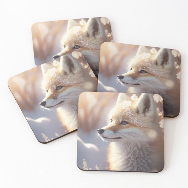 Artikelvorschau, Majestic Encounter: A Fox in a Snowy Landscape entworfen und verkauft von Visual Foundry.