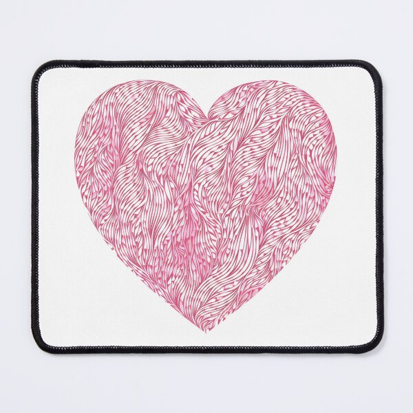 Item preview, Heart - Cute Floral Pink Heart Love Women Girls Wife Mom designed and sold by farhanhafeez.