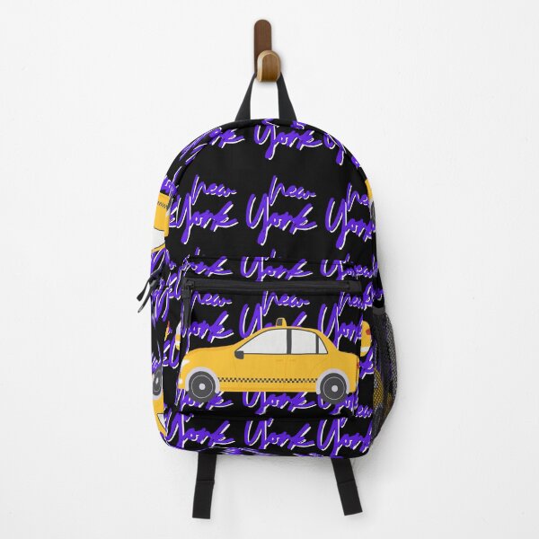 Item preview, New York Yellow Cab Aesthetic Art Piece - Violet designed and sold by PunjabanJatti.