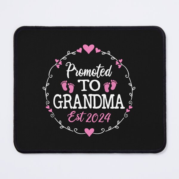Item preview, Promoted to grandma 2024 again, Cute Baby Announcement Women designed and sold by mainana78.