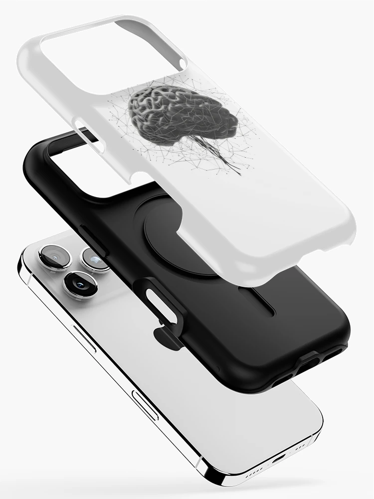 Thumbnail 2 of 4, iPhone Case, Brain Neural AI Deep Learning Computer Algorithm Programmer designed and sold by farhanhafeez.