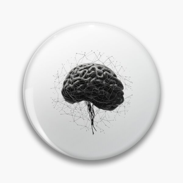 Item preview, Brain Neural AI Deep Learning Computer Algorithm Programmer designed and sold by farhanhafeez.