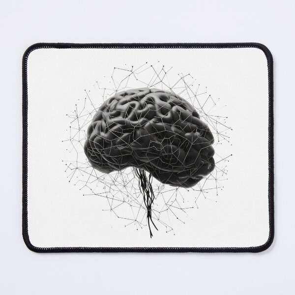 Item preview, Brain Neural AI Deep Learning Computer Algorithm Programmer designed and sold by farhanhafeez.