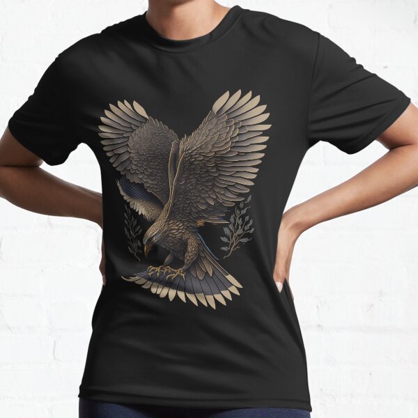 Item preview, The legendary eagle is catching a mysterious golden prey designed and sold by onedesign2024.
