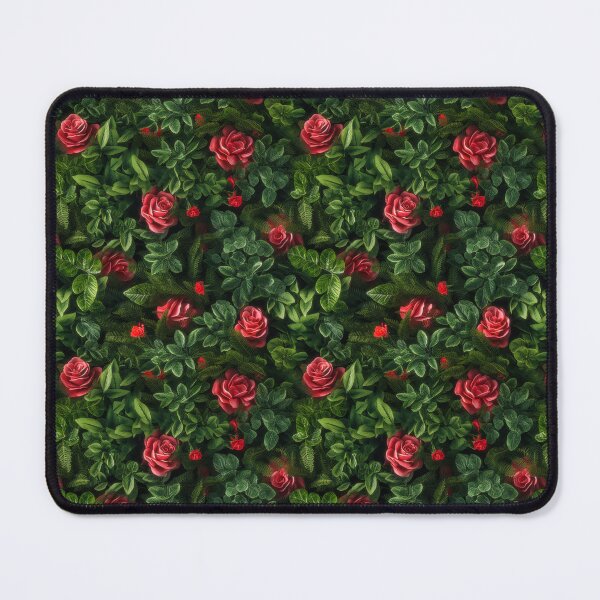 Item preview, Red Roses Pattern: Romantic Floral Splendor - Maixibilionoxis Vertical Garden Collection designed and sold by Maixibilionoxis.