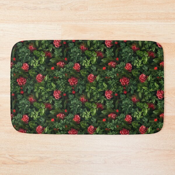 Item preview, Red Roses Pattern: Romantic Floral Splendor - Maixibilionoxis Vertical Garden Collection designed and sold by Maixibilionoxis.
