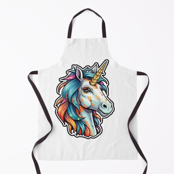 Item preview, Colorful funny fairy unicorn designed and sold by Hiszpanka.