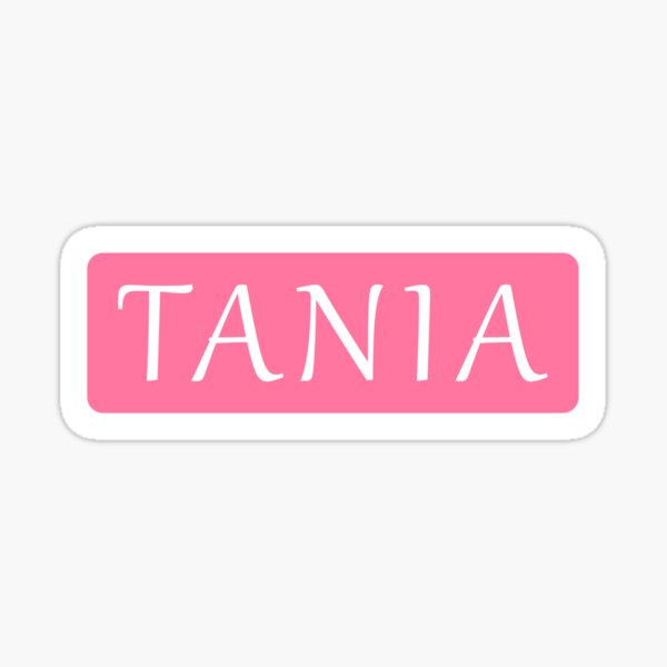 nombre tania