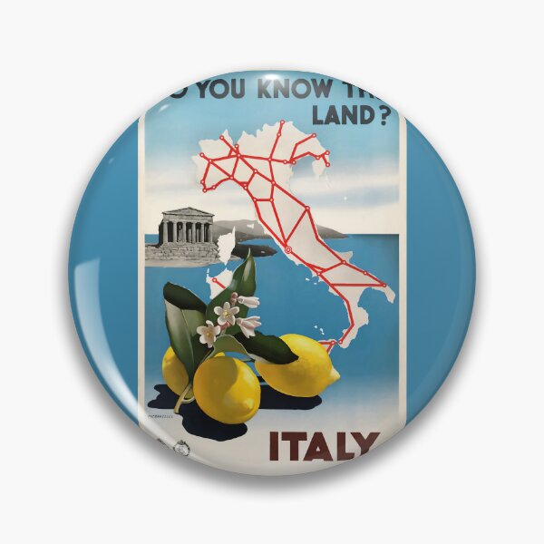 Item preview, Travel Poster Italy: Vintage Art Print Inviting You to Explore the Beauty of Italia designed and sold by PosterForever.