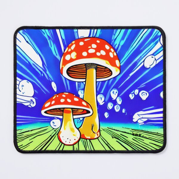 Item preview, Mushrooms in the style of famous art No. 4 designed and sold by CRAFTER-MEDIA.