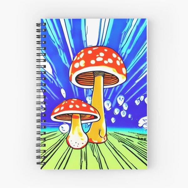 Item preview, Mushrooms in the style of famous art No. 4 designed and sold by CRAFTER-MEDIA.