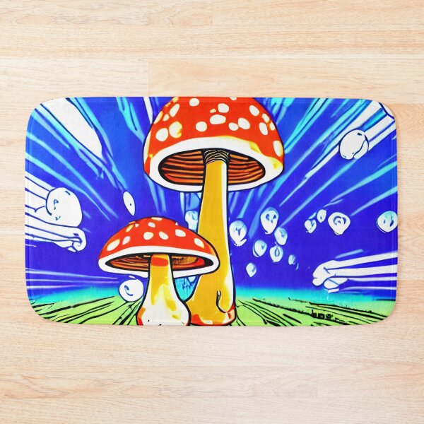 Item preview, Mushrooms in the style of famous art No. 4 designed and sold by CRAFTER-MEDIA.