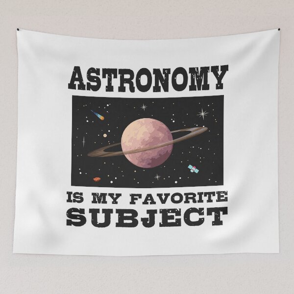 Item preview, Astronomy is my favorite subject, Planet Saturn designed and sold by HandicraftArt.