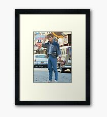 marty mcfly back to the futur Framed Print