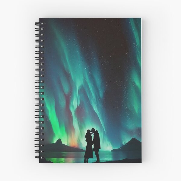 Item preview, Enchanting Love Under the Northern Lights designed and sold by Visual Foundry.