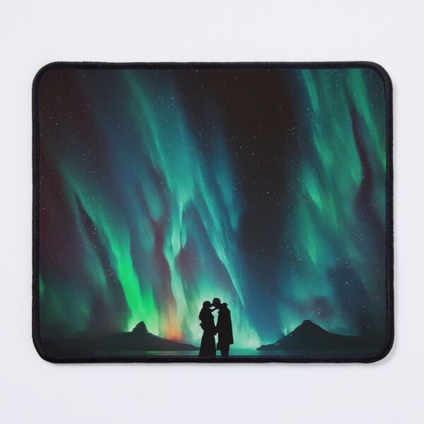 Item preview, Enchanting Love Under the Northern Lights designed and sold by Visual Foundry.