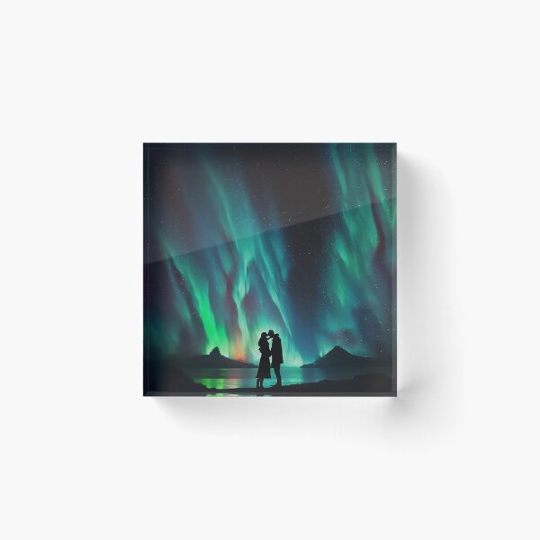 Item preview, Enchanting Love Under the Northern Lights designed and sold by Visual Foundry.