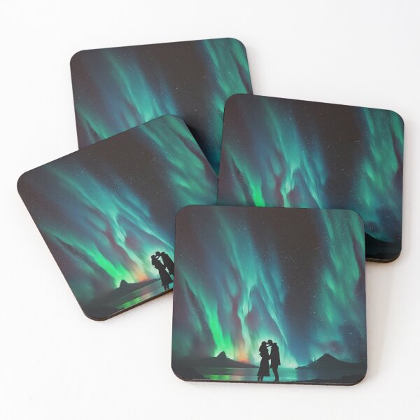 Item preview, Enchanting Love Under the Northern Lights designed and sold by Visual Foundry.